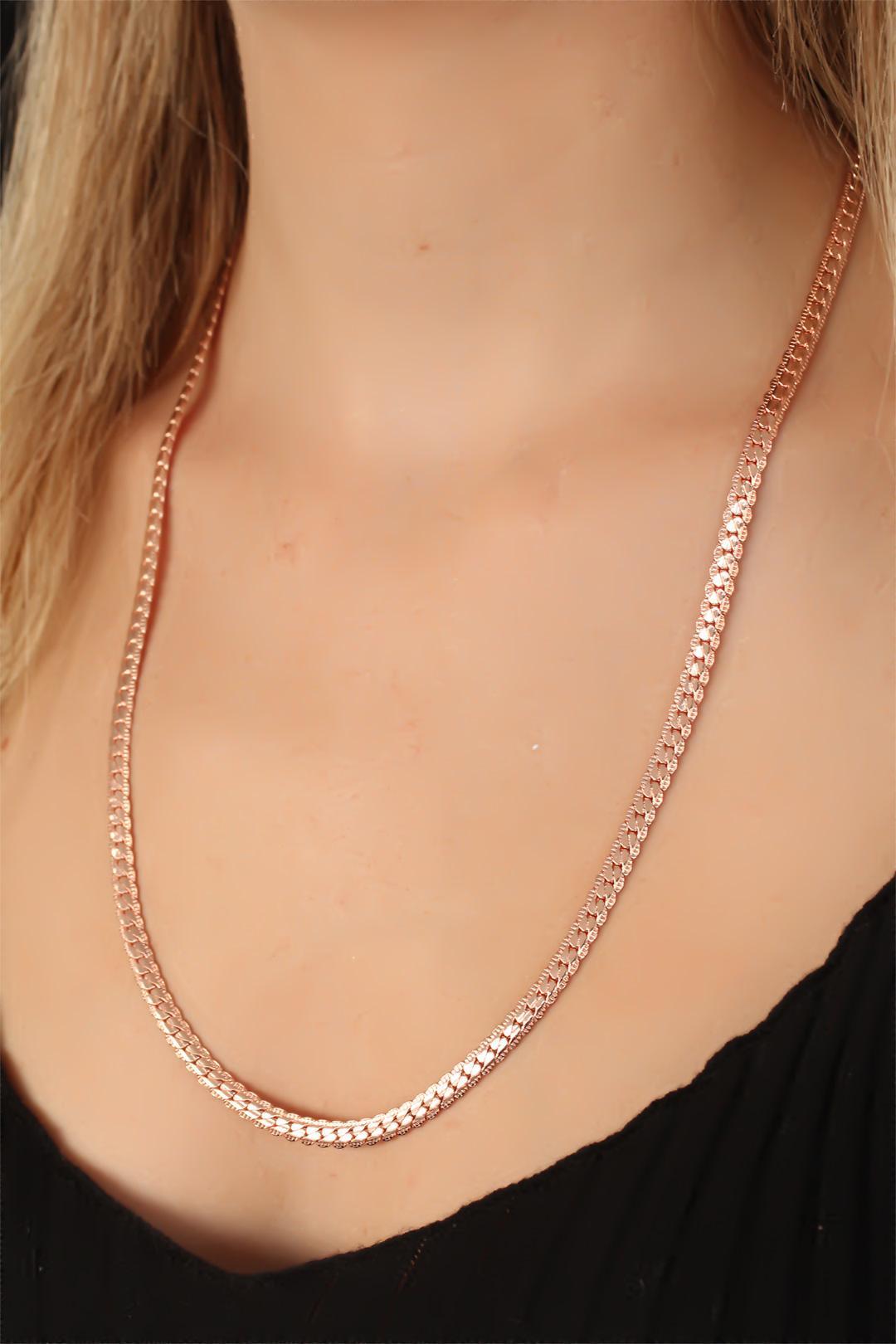 New Season Rose Gold Chain Necklace for Women