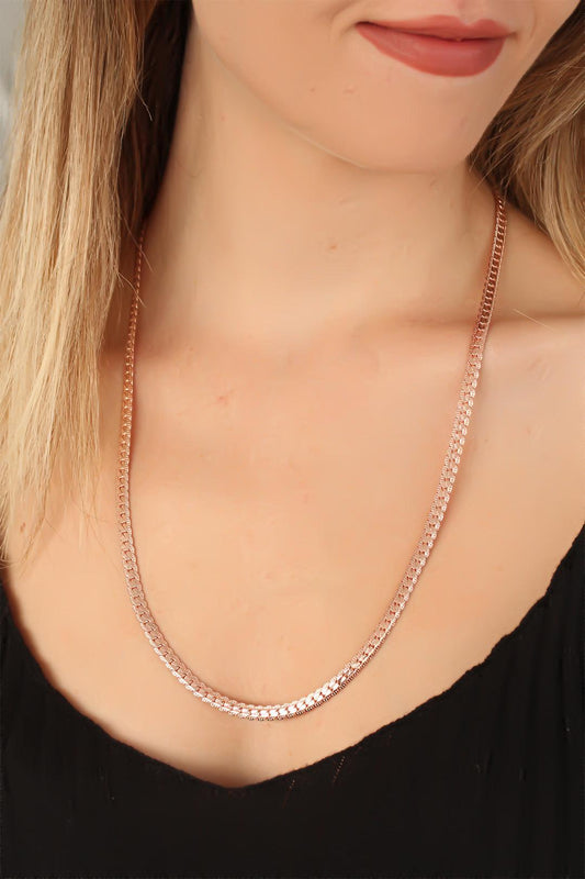 New Season Rose Gold Chain Necklace for Women