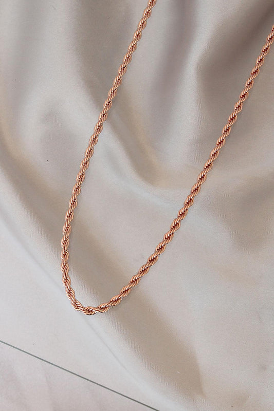 Stylish New Season Women's Bronze Chain Necklace