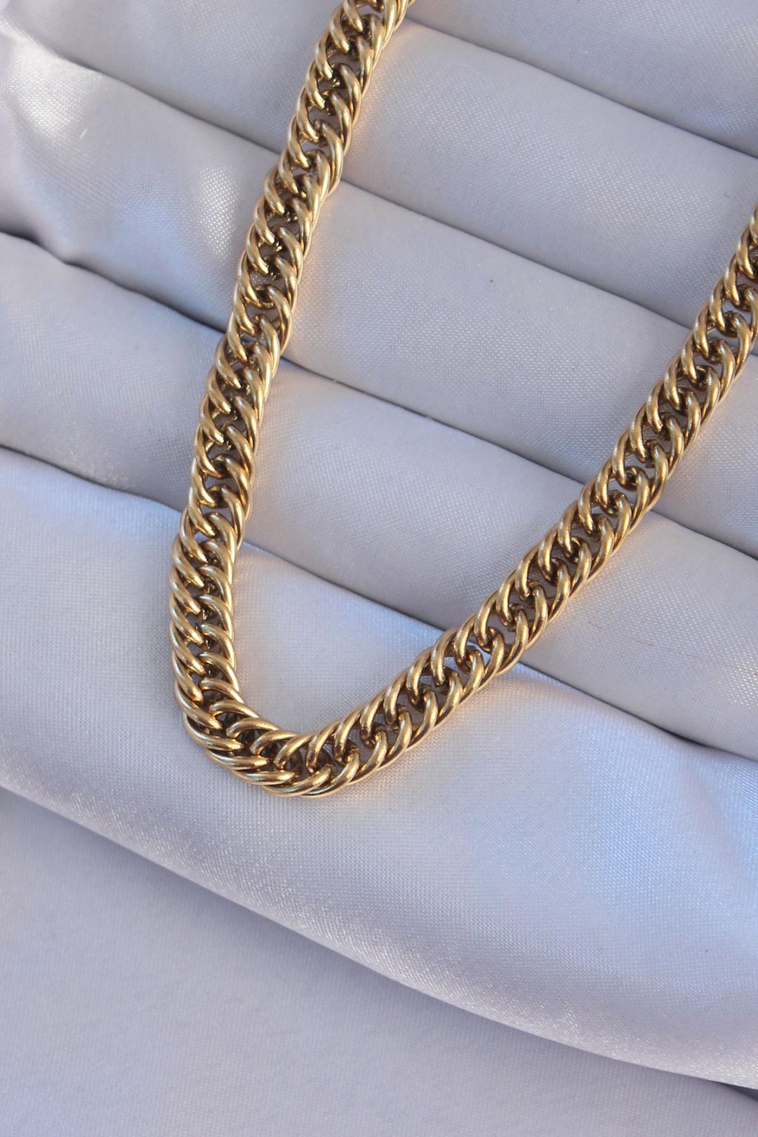 Stunning 316L Stainless Steel Gold Chain Necklace