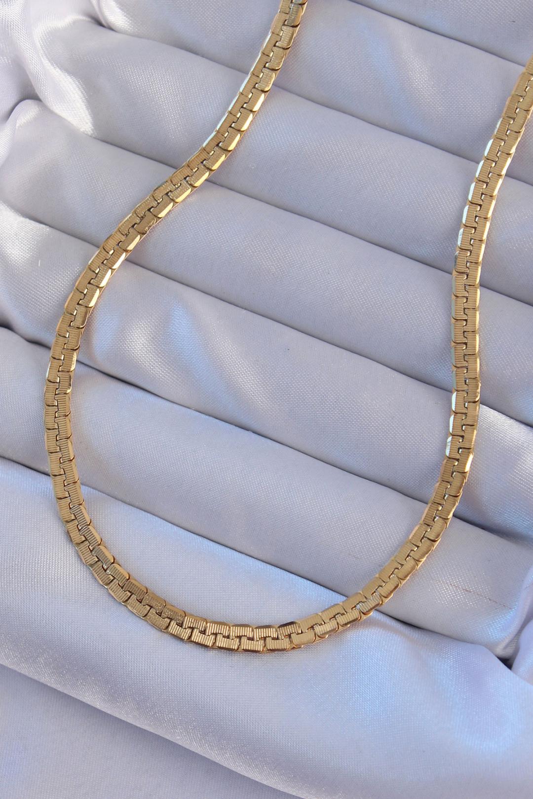 Stunning Gold-Toned 316L Stainless Steel Layered Necklace