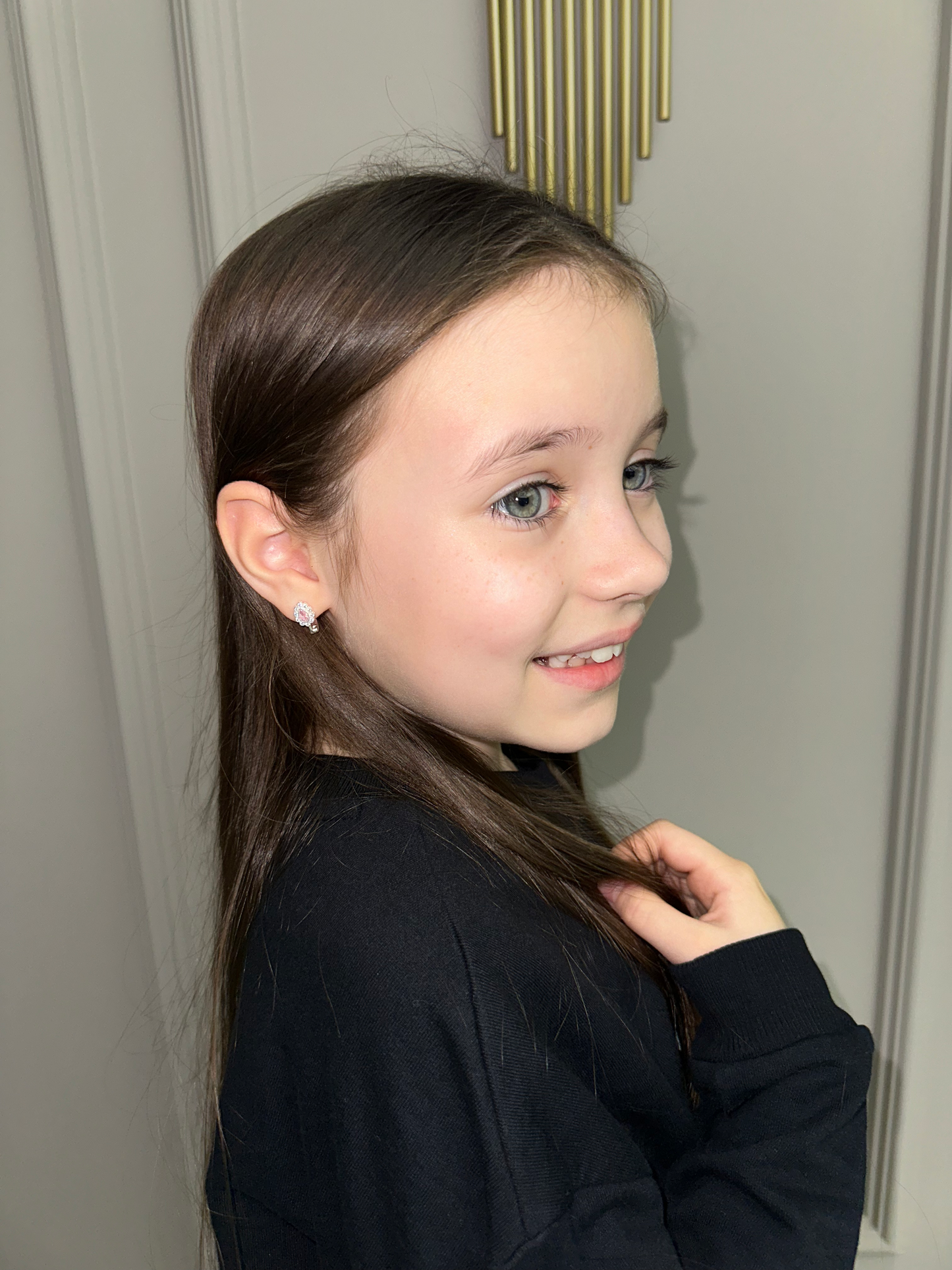 My Most Precious Jewel: Silver Earrings for Girls - A Perfect Gift for Your Daughter