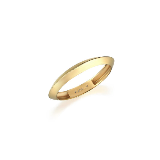 Elegant Gold Disk Ring - Timeless Style for Every Occasion