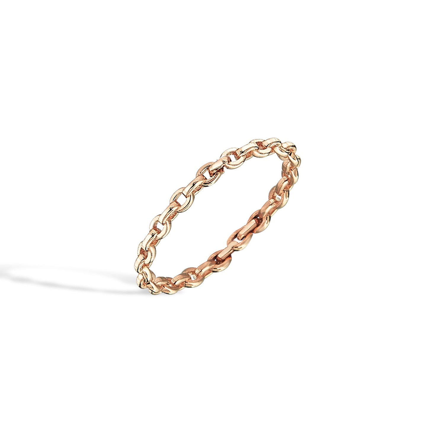 Gold Chain Link Adjustable Ring - Stylish and Versatile Jewelry