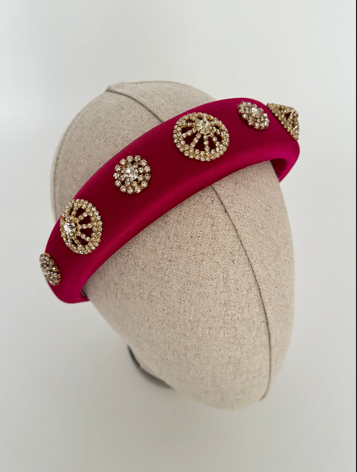 Vibrant Fuchsia Design Women's Headband