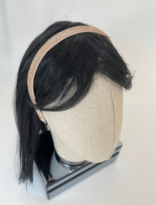 Elegant Pink Crystal Hairband - Darya Collection