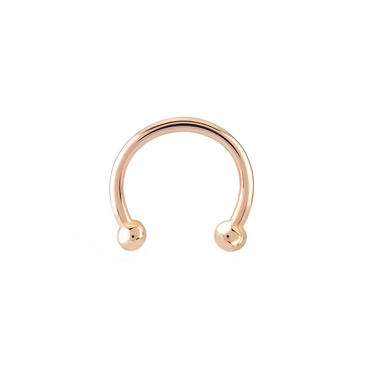 Gold Clustered Compression Hoop Earcuff – Stylish and Unique Ear Jewelry