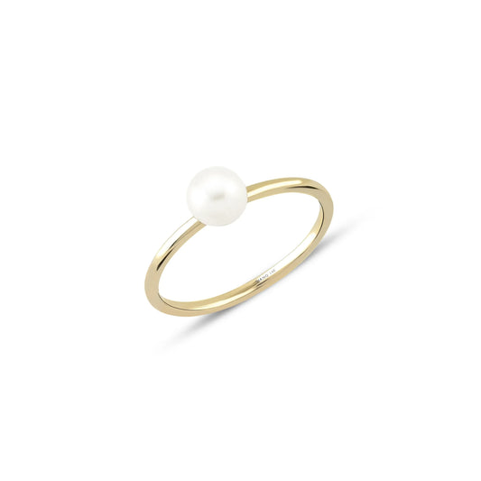 Elegant Pearl Gold Ring - Timeless Jewelry for Every Occasion