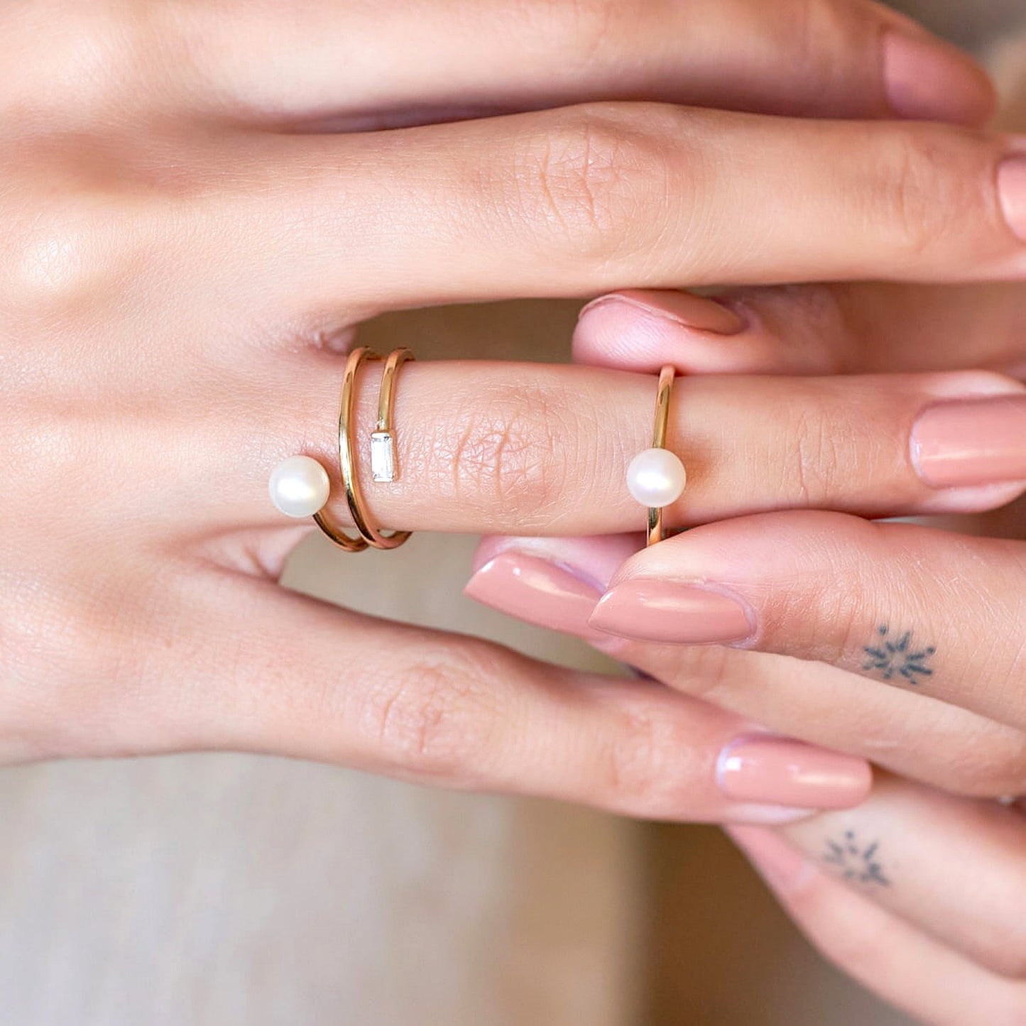 Elegant Pearl Gold Ring - Timeless Jewelry for Every Occasion