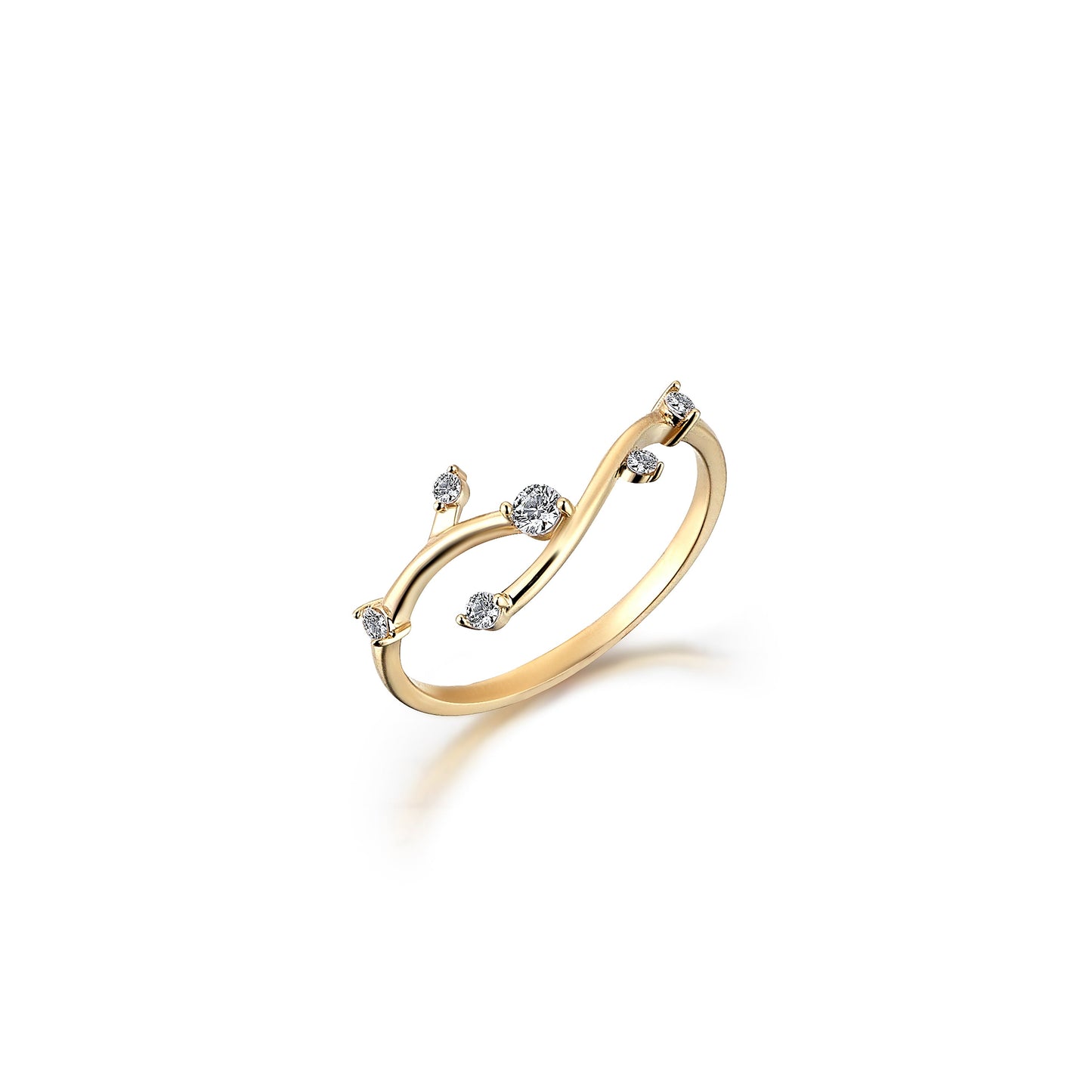 Stunning Cabaret Mini Ivy Gold Ring – Perfect for Every Occasion!