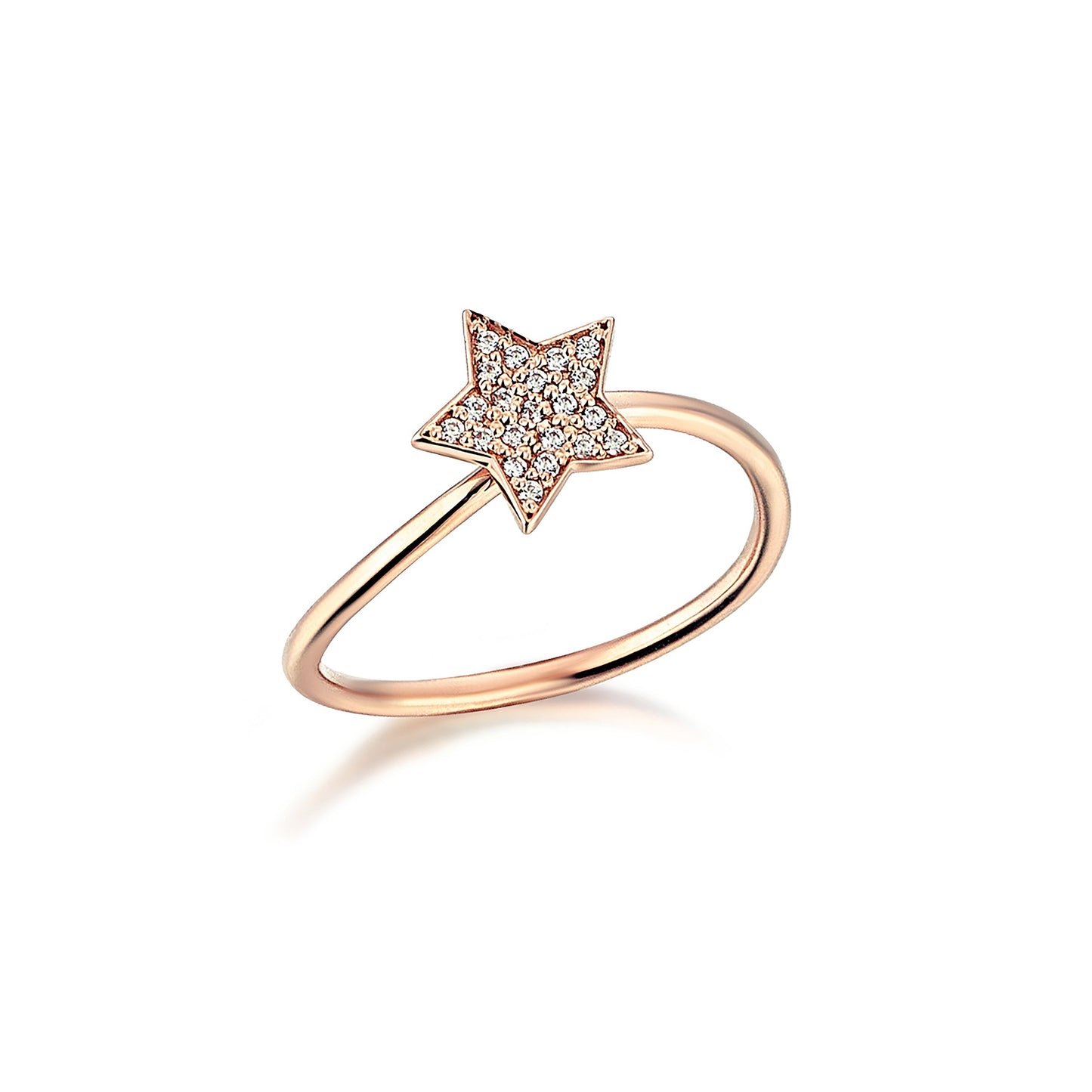 Stunning Cabaret Star Gold Ring – Dazzling Jewelry for Every Occasion