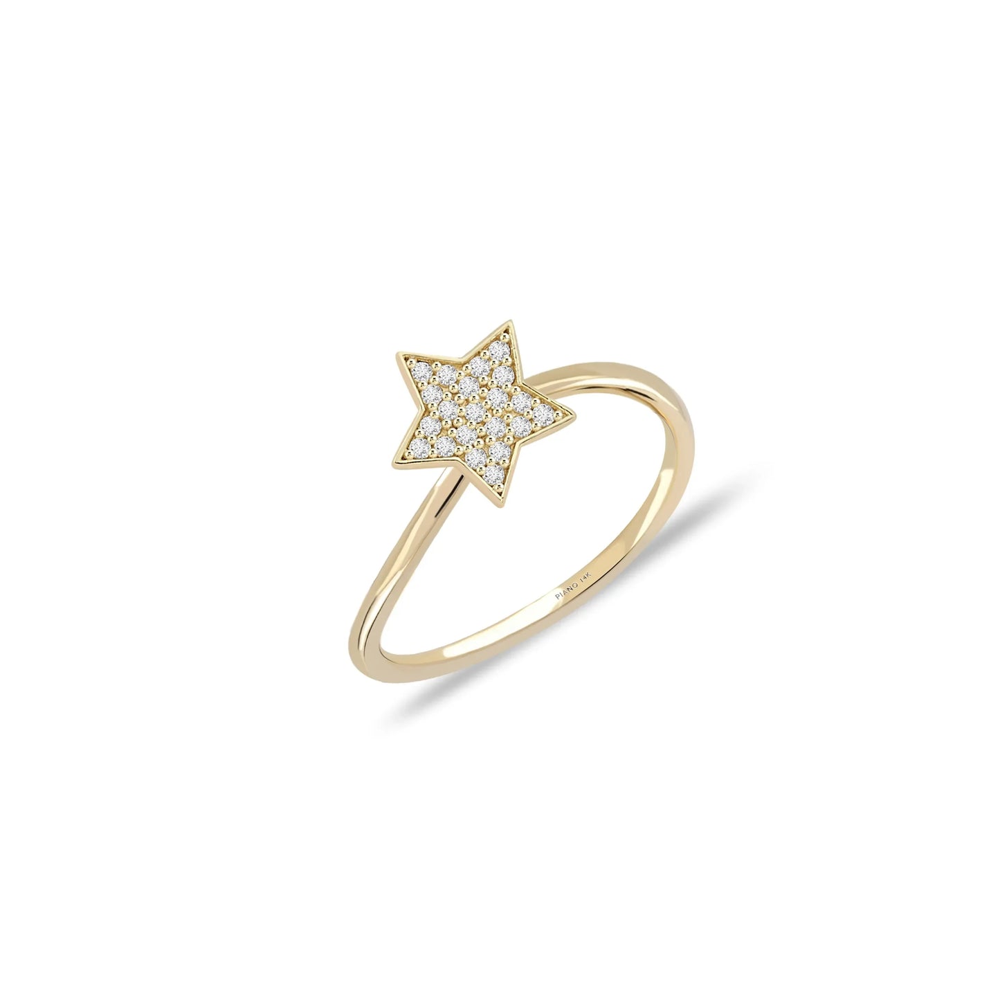 Stunning Cabaret Star Gold Ring – Dazzling Jewelry for Every Occasion