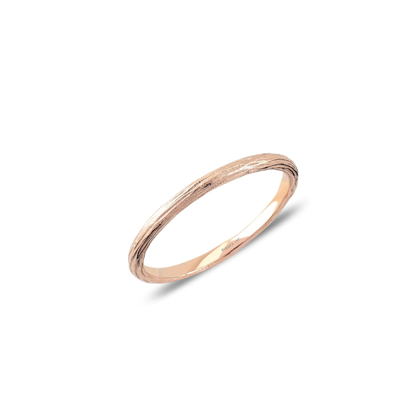 Elegant Cabaret Gold Wooden Ring - Stylish and Unique Jewelry Piece