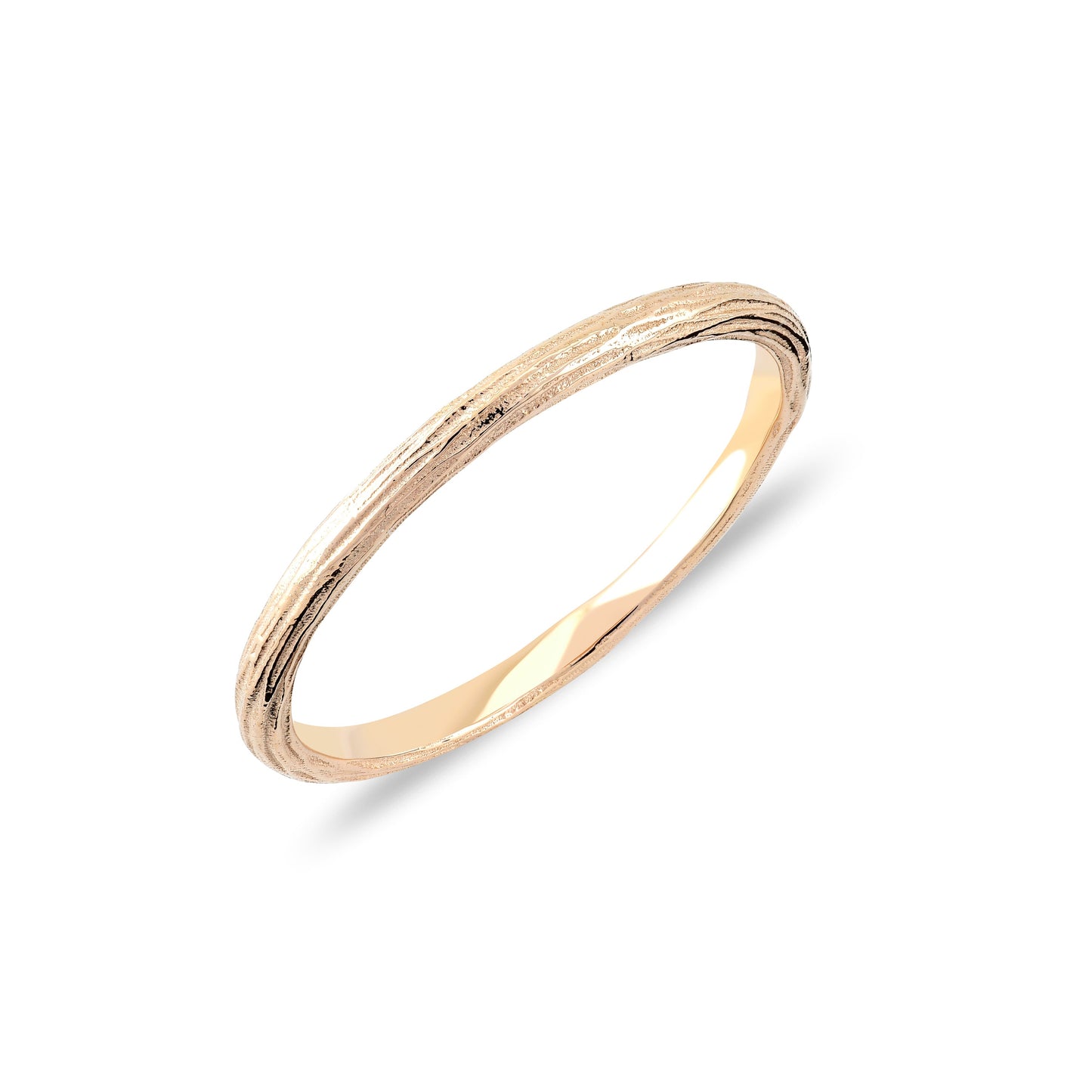 Elegant Cabaret Gold Wooden Ring - Stylish and Unique Jewelry Piece