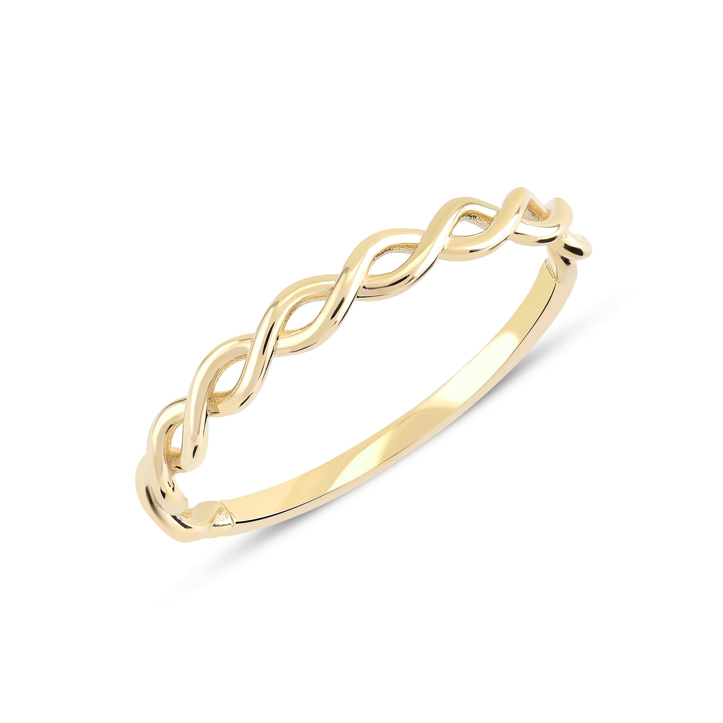 Stunning Cabaret Double Frame Gold Ring - Elegant and Unique Jewelry Piece