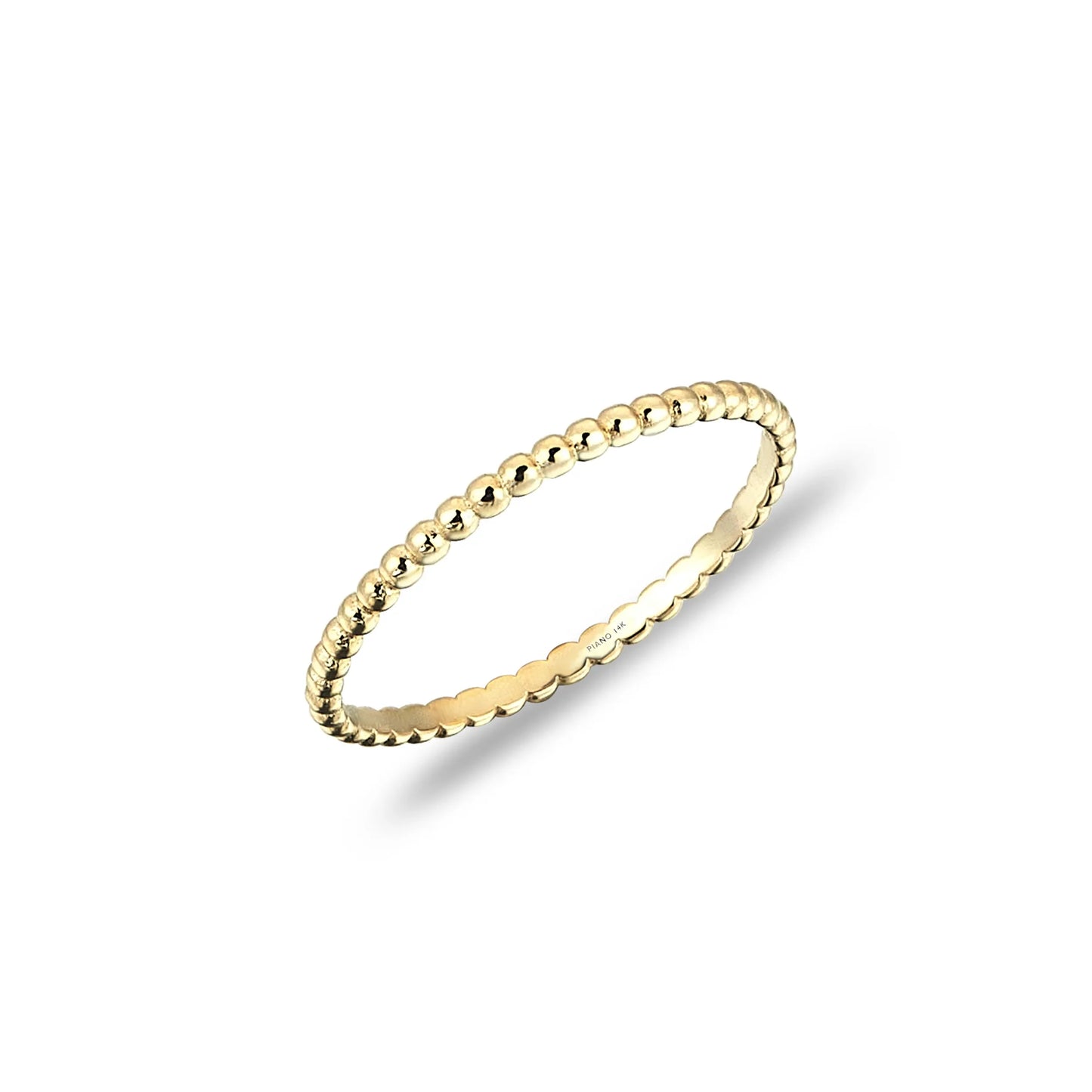 Elegant Andante Mini Gold Ring - Perfect for Everyday Wear