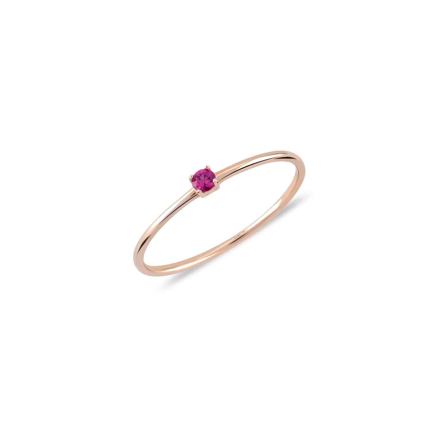 Forte Yakut Gold Ring - Exquisite Ruby & Elegant Design