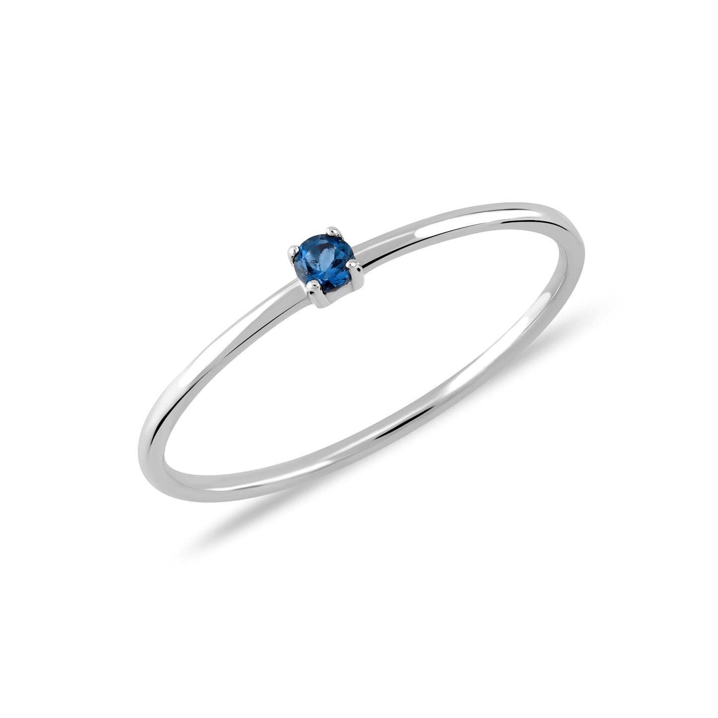 Stunning Azzuro Forte Blue Diamond Ring – A Touch of Elegance