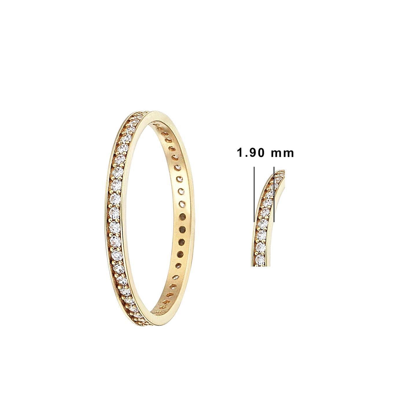 Forte Tam Tur Gold Ring – Elegant and Timeless Jewelry Piece