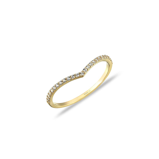 Forte Gold Ring with Stunning Stone Accents