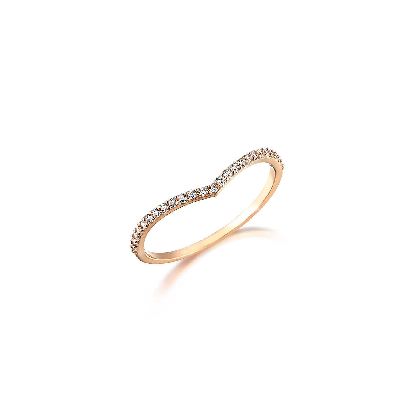 Forte Gold Ring with Stunning Stone Accents