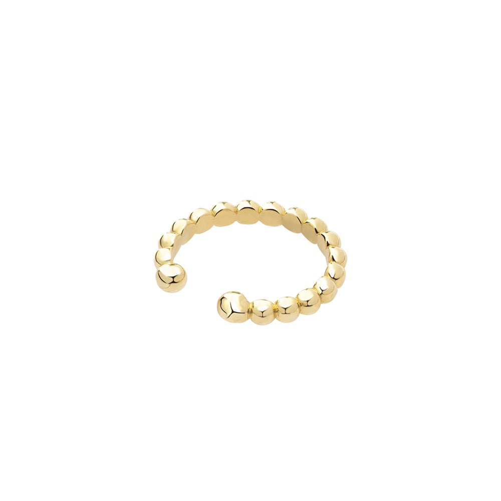 Gold Top-Top Compression Hoop Earcuff – Stylish and Chic Accessory