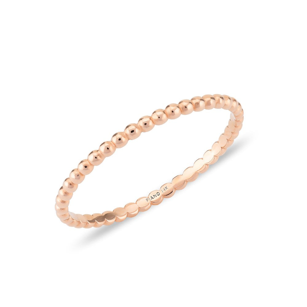 Elegant Andante Mini Gold Ring - Perfect for Everyday Wear