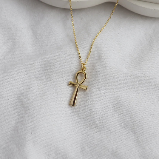 Sterling Silver 925 | Classic Ankh Necklace