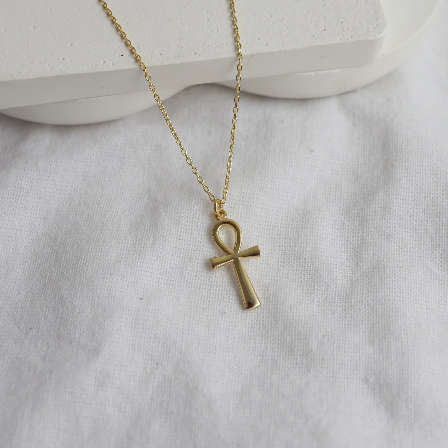 Sterling Silver 925 | Classic Ankh Necklace